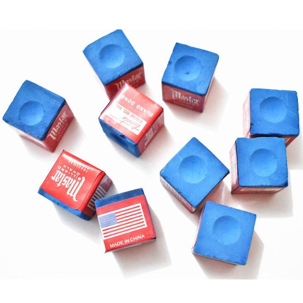 Table Tennis In Chinese - 12PCS Oily Billiard Cue Chalk High