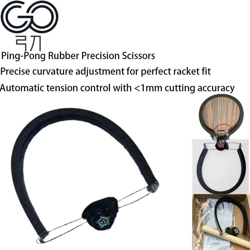 Table Tennis Rubber Manual Cut - Table Tennis Launcher ulasan dan harga