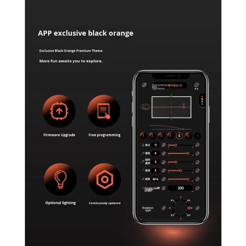Pro Black Orange Exclusive Edi - Table Tennis App ulasan dan harga