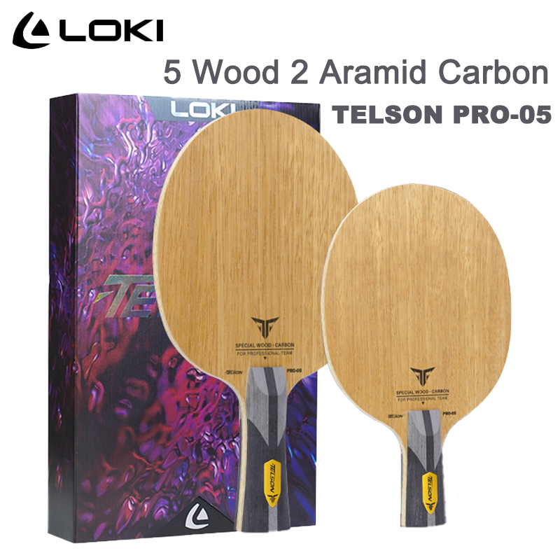 LOKI TELSON PRO-05 Table Tenni - Table Tennis Paddle ulasan dan harga