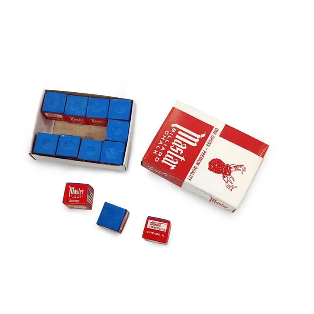 12PCS Oily Billiard Cue Chalk  - Table Tennis In Chinese ulasan dan harga