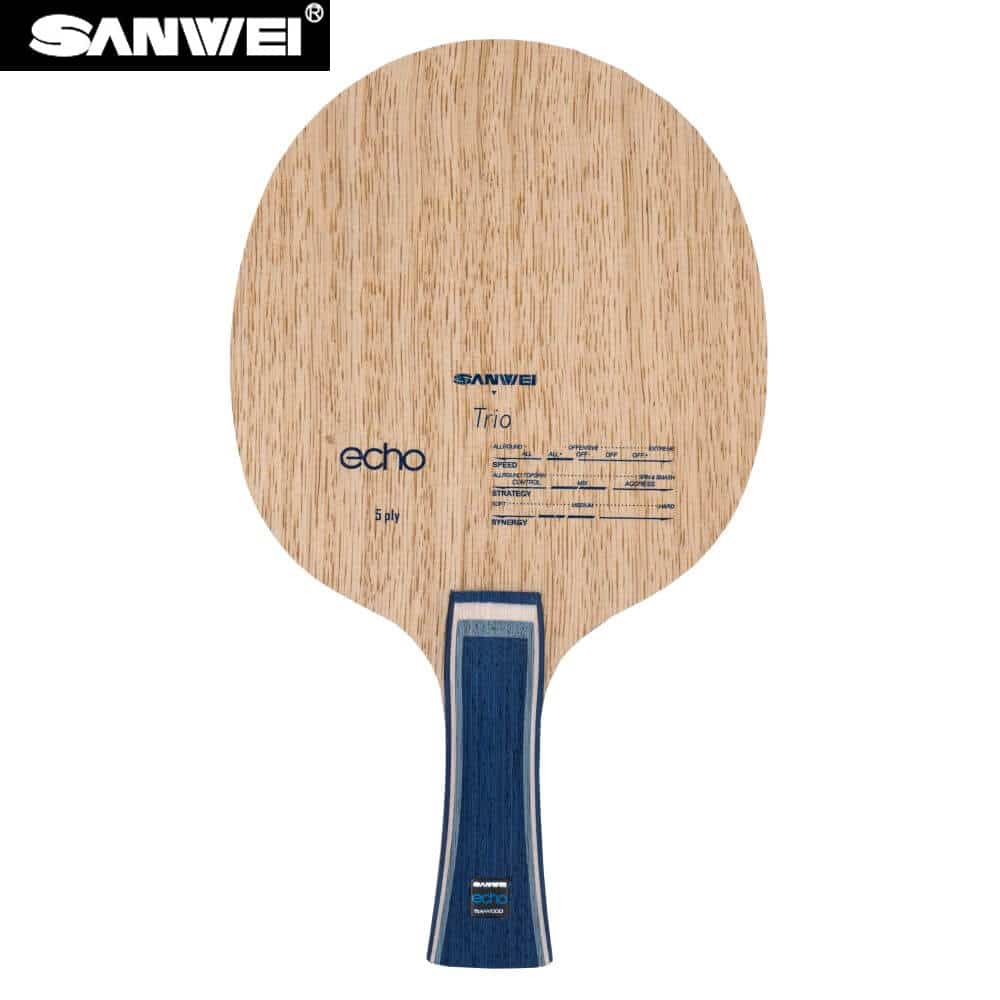 SANWEI Echo Table Tennis Blade - Table Tennis Launcher ulasan dan harga