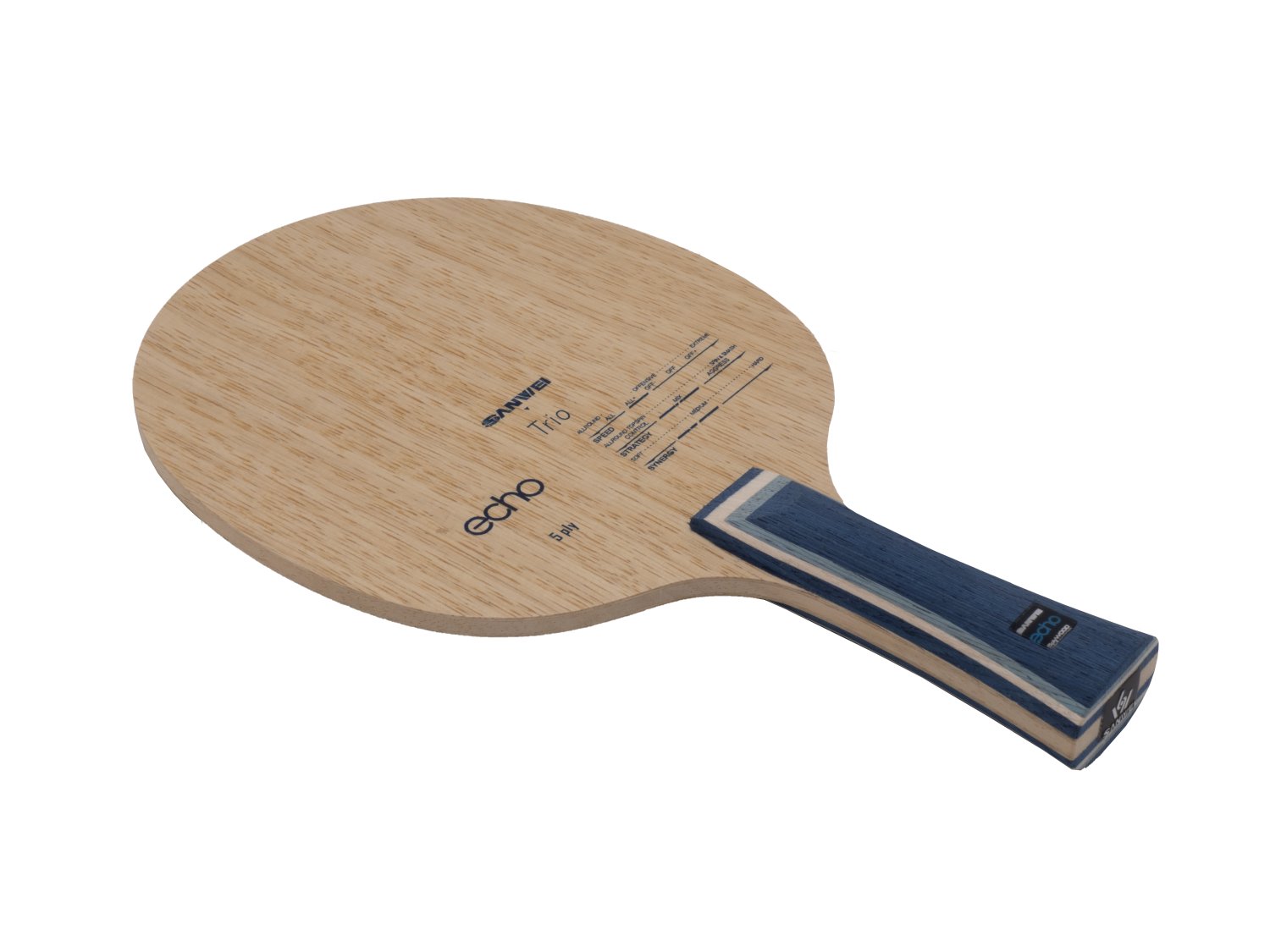 SANWEI Echo Table Tennis Blade - Table Tennis Launcher ulasan dan harga
