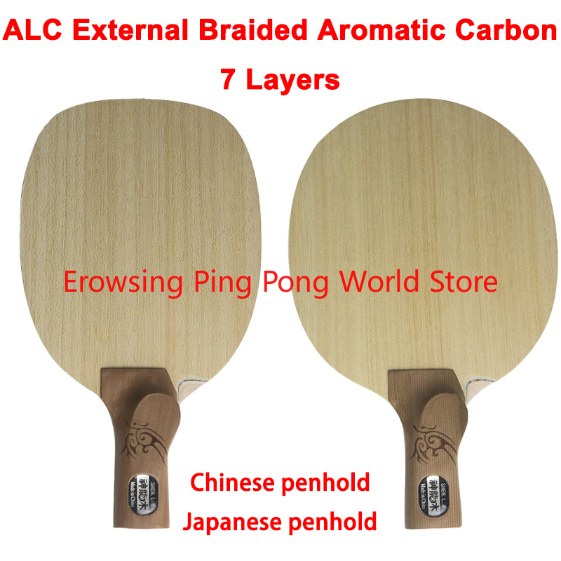 Shenlong Wood ALC Carbon Table - Table Tennis In Chinese ulasan dan harga