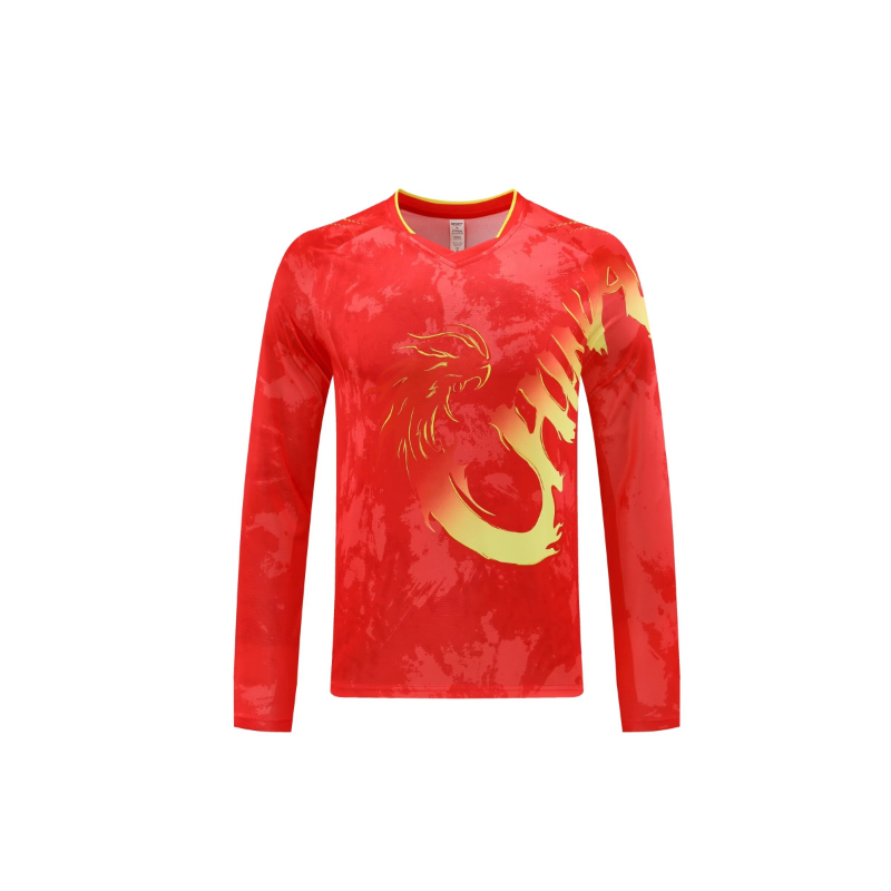 China Dragon Long Sleeve Table - Table Tennis In Chinese ulasan dan harga
