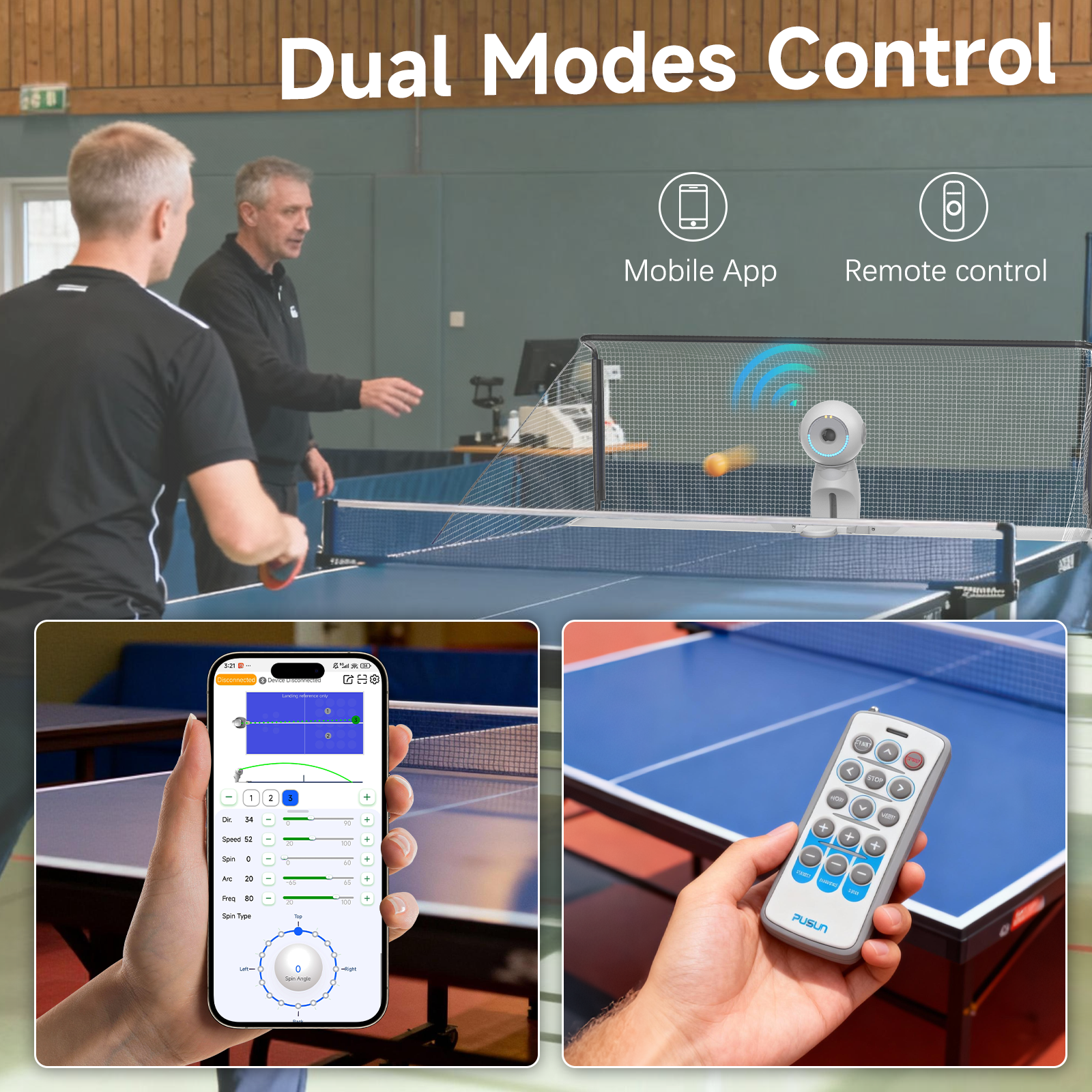 PUSUN High Quality Table Tenni - Table Tennis App ulasan dan harga