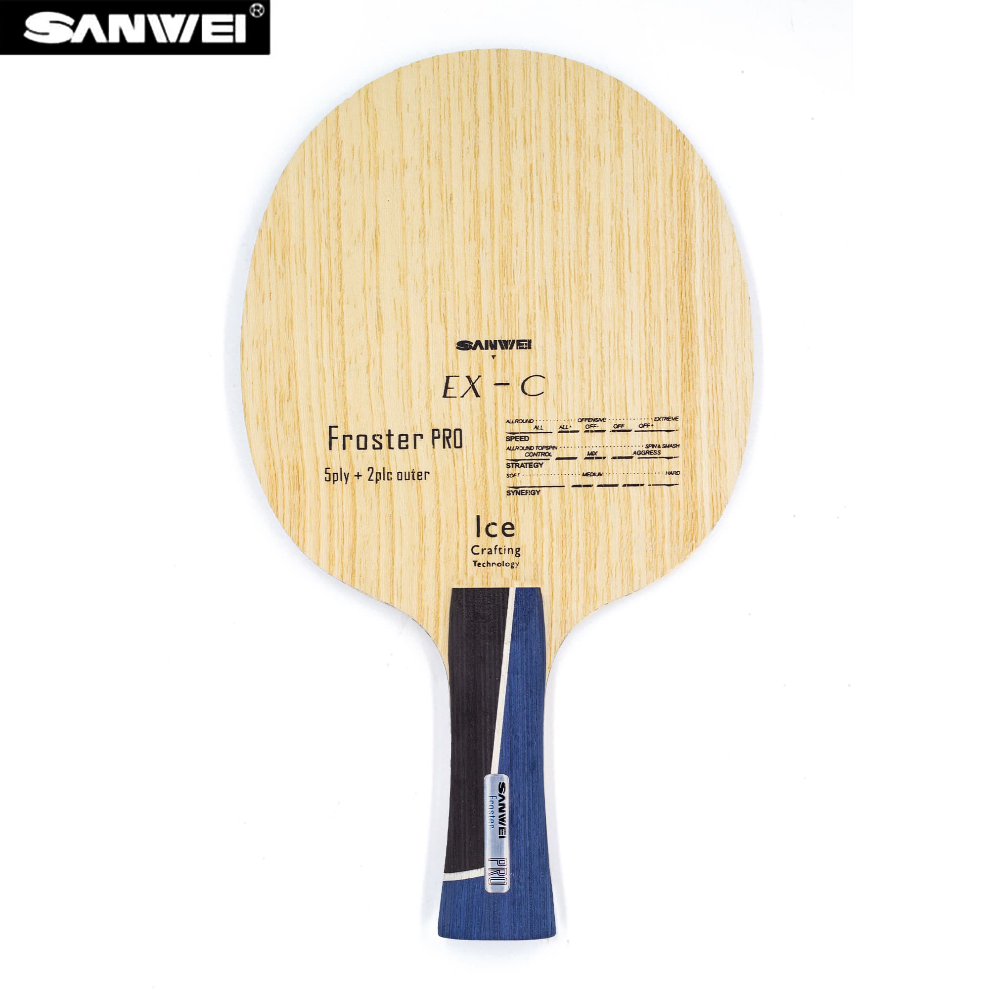 SANWEI ALC Table Tennis Blade  - Table Tennis Launcher ulasan dan harga