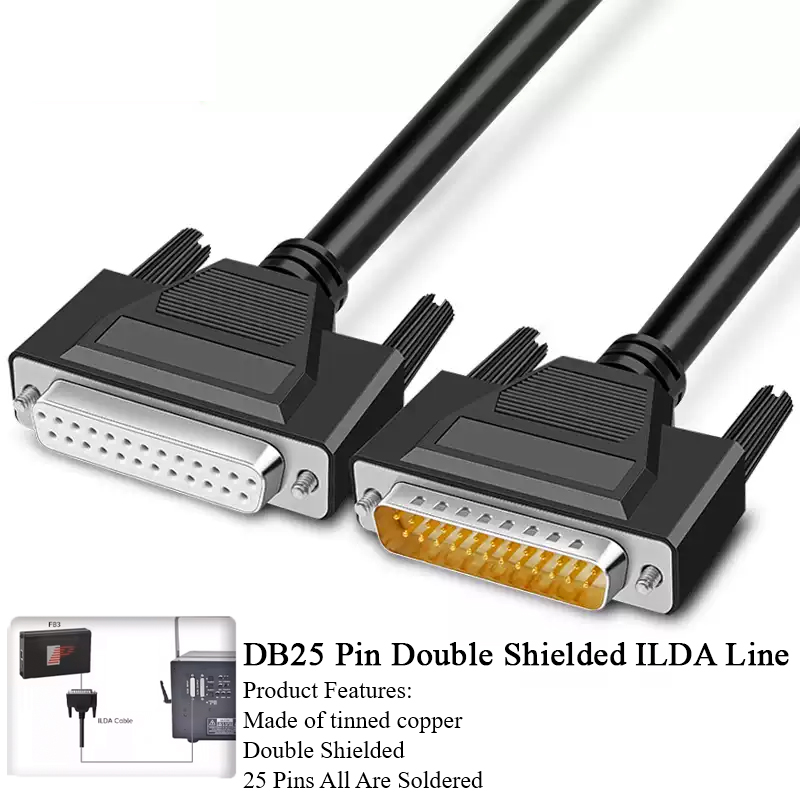 Laser light ILDA line DB25 pin - Table Tennis Double ulasan dan harga