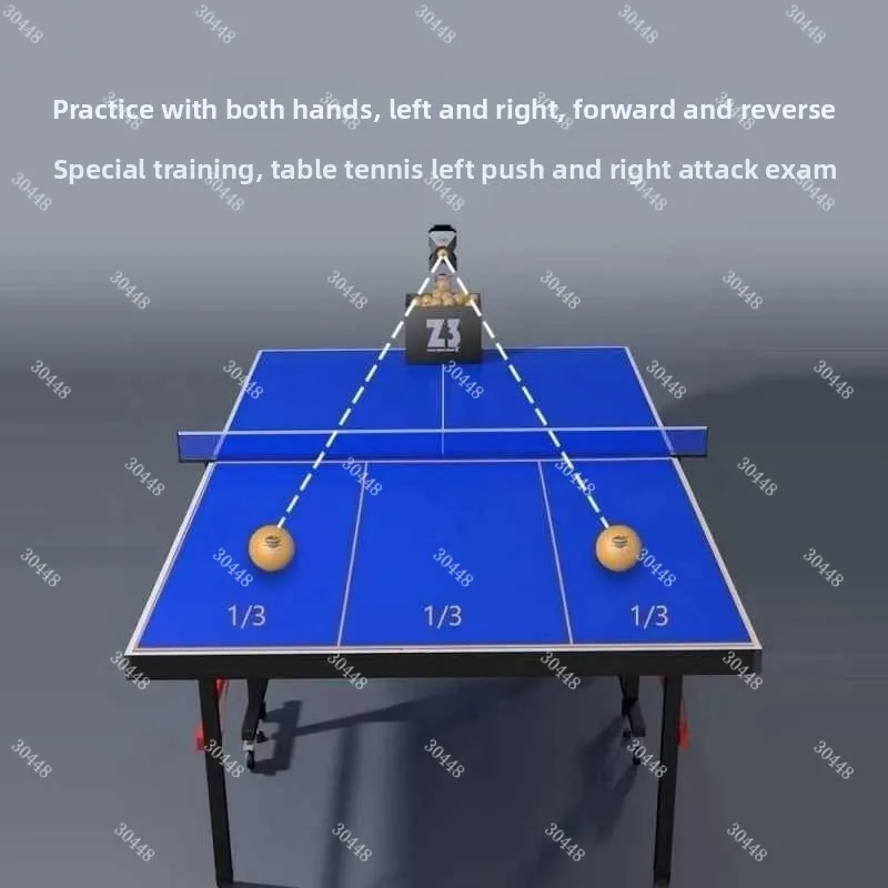 Table Tennis Automatic Ball Ma - Table Tennis Launcher ulasan dan harga
