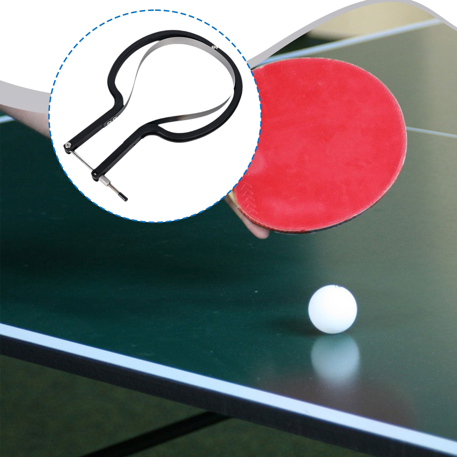 Table Tennis Cutter Kit Bow De - Table Tennis Launcher ulasan dan harga