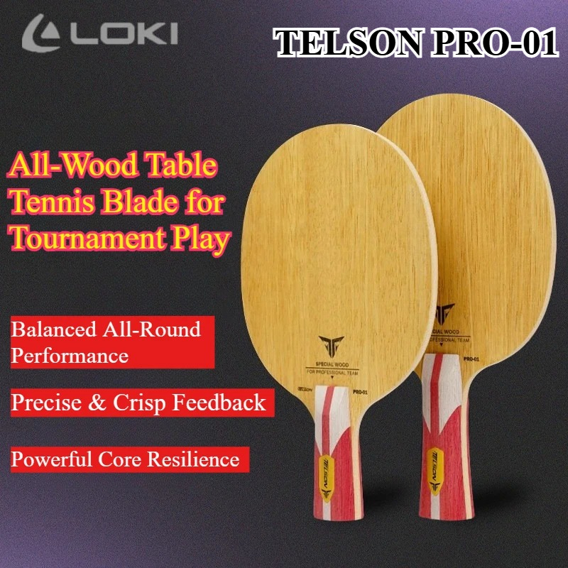 New LOKI TELSON PRO-01 Table T - Table Tennis Paddle ulasan dan harga