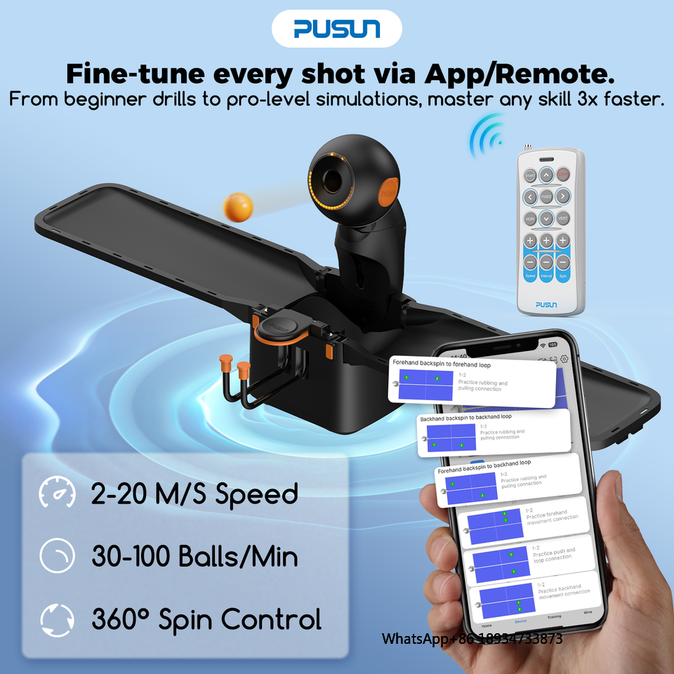 Automatic PUSUN DORA Pro Table - Table Tennis App ulasan dan harga
